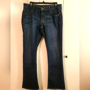 Simply Vera Vera Wang Women's Blue Boot Cut Jeans